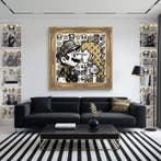 Artxlife - Black&Gold Mario Eternity Love Pop Vuiitton [XXL]