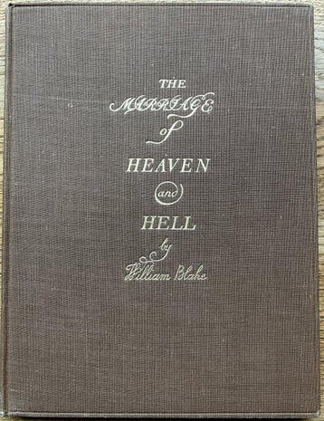 Blake, William - William Blakes The Marriage of Heaven and