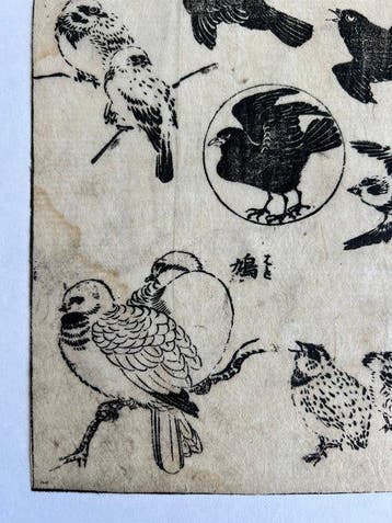 Varieties of Birds -  - Katsushika Hokusai (1760–1849) -