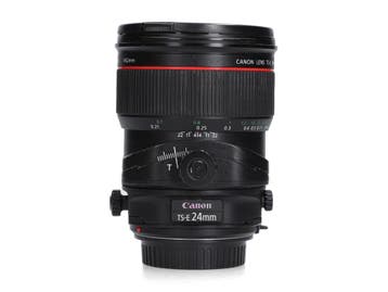 Canon TS-E 24mm f/3.5 L II - Tilt-shift - 1 jaar garantie, Ophalen of Verzenden, Zo goed als nieuw
