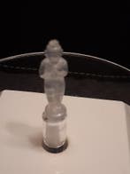Handcarved Guardian Angel in white Quartz - decoration or me, Verzenden