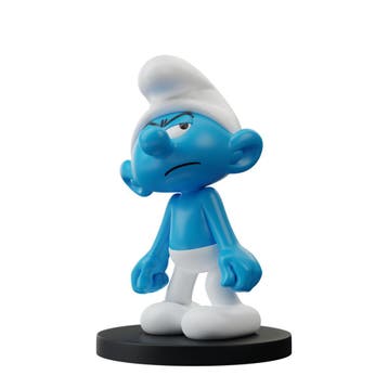 De Smurfen Beeldje Moppersmurf 11 cm, Ophalen of Verzenden, Nieuw