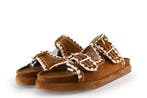 Manfield Muiltjes in maat 38 Cognac, Overige kleuren, Verzenden, Manfield, Gedragen