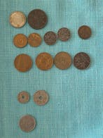 Nordic. Lot of 14 coins, incl. silver, various metals and