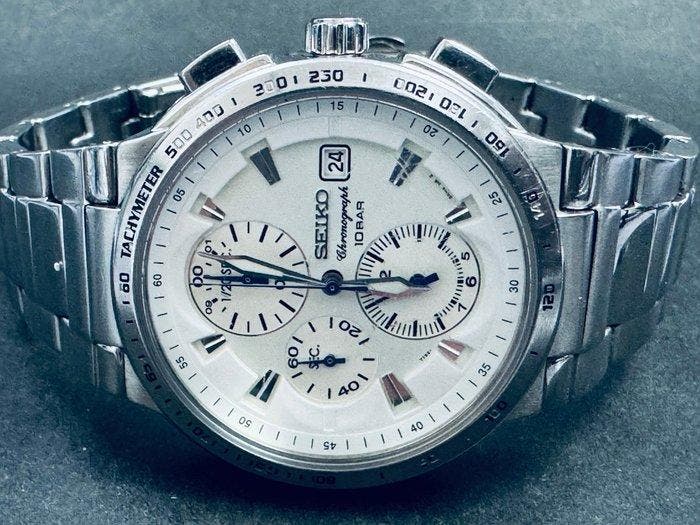 Seiko - Chronograph - Zonder minimumprijs - 7T92-0KG0 -, Bijoux, Sacs & Beauté, Montres | Anciennes | Antiquités