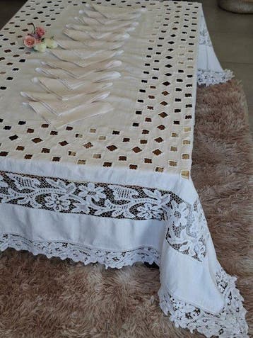Kunstwerk! Indrukwekkende handdoek voor fijnproevers met