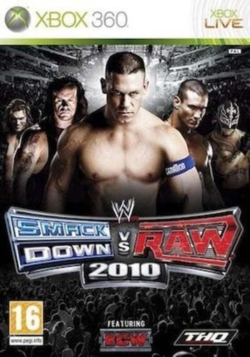 WWE Smackdown vs Raw 2010 (Xbox 360 Games), Ophalen of Verzenden, Zo goed als nieuw