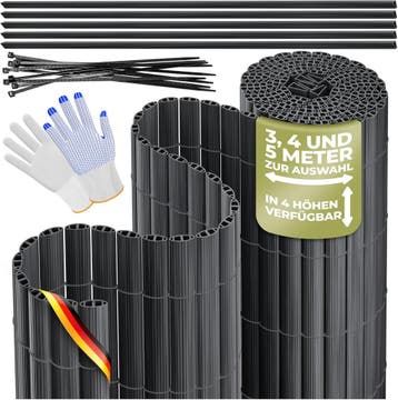 Balkonscherm - Balkondoek - Privacydoek - Zichtbreeknet - Zi, Verzenden, Nieuw