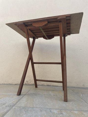 Tafel - Hout, Metaal - Vouwtafel