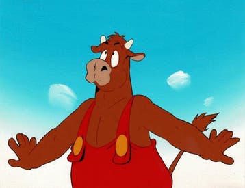 Boes/Ox Tales/Fantazoo - Originele handgeschilderde, Nieuw in verpakking