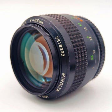 Minolta MC Rokkor 85mm f/1.7 Cleaned inside the lens in June, Nieuw