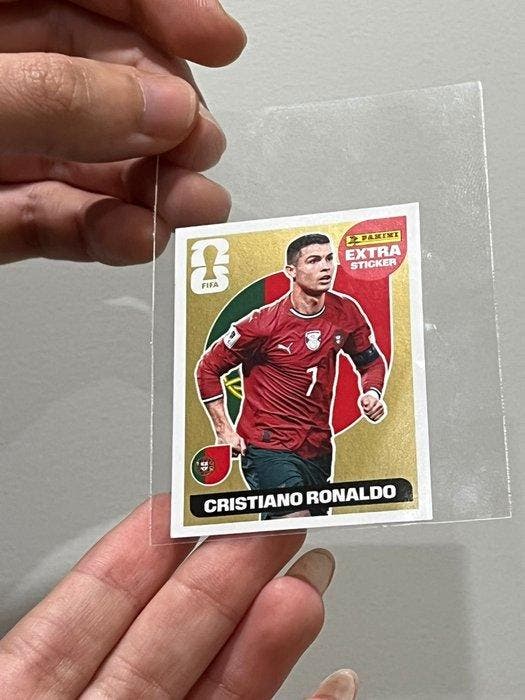 Panini World Cup 2026 Gold Extra Cristiano Ronaldo Sticker -, Collections, Autocollants