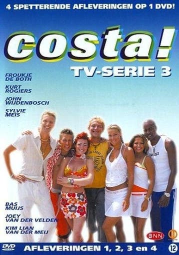 Costa - De tv-serie 3 Aflevering 1-4 (dvd tweedehands film), Cd's en Dvd's, Ophalen of Verzenden, Nieuw in verpakking