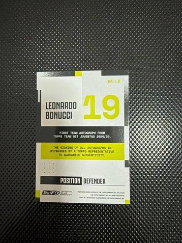 2024/25 Topps Topps Team Set Juventus 2024/25 Leonardo