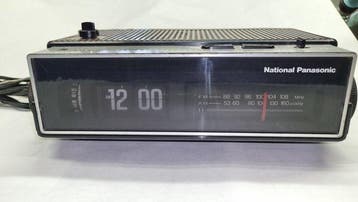 National Panasonic - RC-600SB AM/FM Transistor Tabletop with, Nieuw