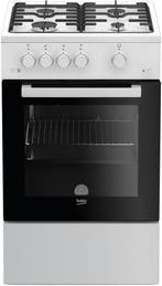 Beko FSG52010FW - Gasfornuis - 50 cm breed - Energieklasse A, Elektronische apparatuur, Ophalen of Verzenden, Nieuw