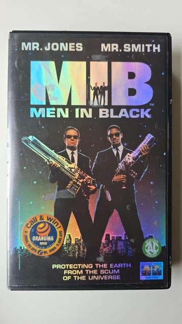 MEN IN BLACK (EX RENTAL) (VHS), Gebruikt