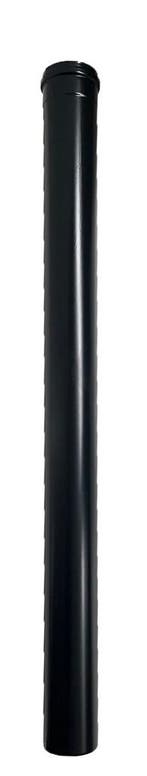 RVS pelletpijp enkelwandig L:1m Ø80mm, Verzenden, Nieuw