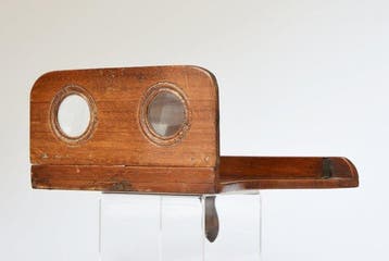 Merkloos Inklapbare handmodel stereoviewer Stereoscoop, Collections