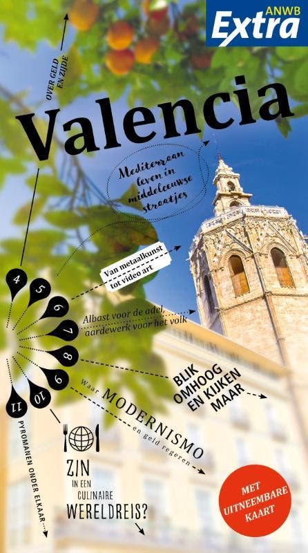 Extra Valencia / ANWB Extra 9789018049898, Livres, Guides touristiques, Envoi