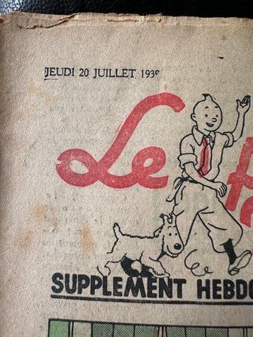 Tintin - Petit XXe - 29 juillet 1939