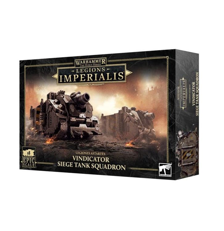 Legions Imperialis Vindicator Siege Tank Squadron (Warhammer, Hobby en Vrije tijd, Wargaming, Ophalen of Verzenden