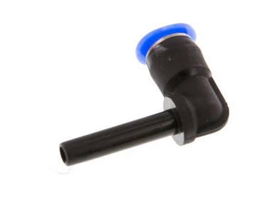 Raccord coudé à 90° 4mm x 4mm avec plug-in PBT NBR Compact, Verzenden