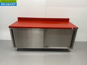 HCB RVS Polyethyleen PE Werkkast Kast Snijtafel Premium-line, Ophalen of Verzenden, Nieuw in verpakking