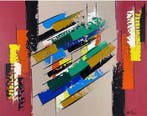 Tran th huyn trân - Wall Street 40 50 cm