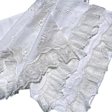 Drap de lit - 270 cm - 205 cm, Antiquités & Art
