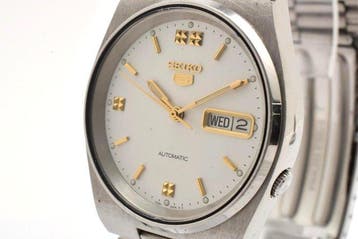 Seiko - Seiko 5 Automatic Day-Date - Zonder minimumprijs -