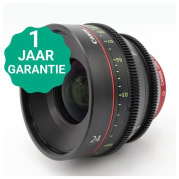Canon CN-E 24mm T1.5 L F (M) Cine-Servo | Tweedehands, Verzenden, Zo goed als nieuw