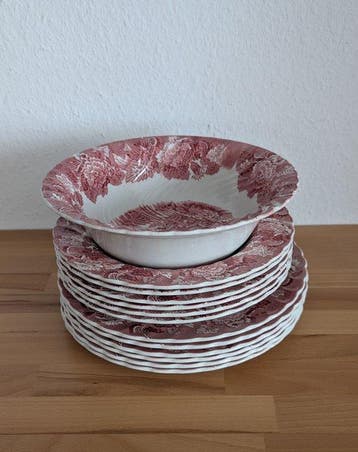 Wood & Sons - Eetservies voor 6 (13) - Keramiek -