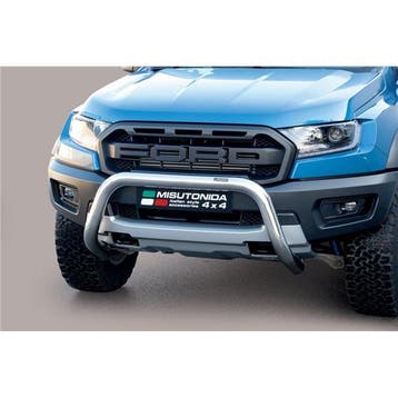 Pushbar | geschikt voor Ford | Raptor 2019- 4d pick-up | RVS, Verzenden