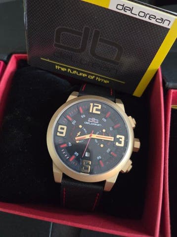 DeLorean Watch Uhr Full Calendar - Back to the Future - 45