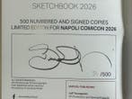 Limited numbered sketchbook - Edizione speciale Napoli, Boeken, Nieuw