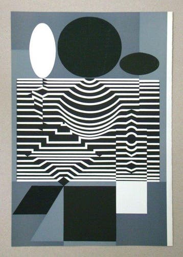 Victor Vasarely (1906-1997) - Gotha, Antiquités & Art