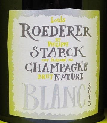 2015 Louis Roederer Brut Nature Edition Limitée by Philippe, Nieuw