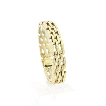 Gouden Bismarck schakelarmband, Ophalen of Verzenden