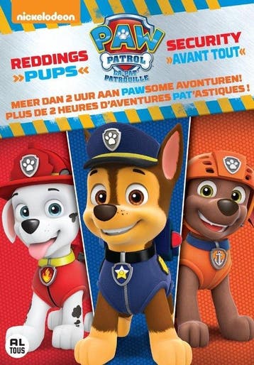 Paw Patrol - Reddings Pups (DVD) op DVD, Verzenden, Nieuw in verpakking