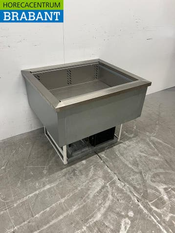 RVS Drop In Saladiere Koelbak 2 x 1/1 GN 79 cm 230V Horeca, Ophalen of Verzenden, Nieuw in verpakking