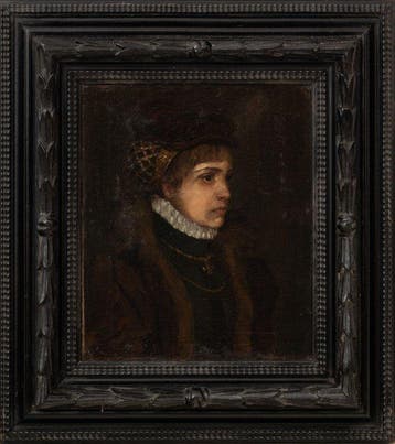 École néerlandaise (XVIII) - Portrait of a Young Lady
