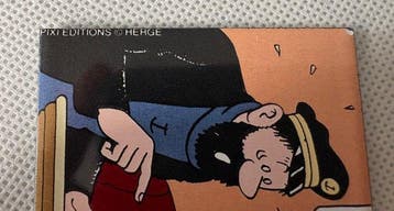Tintin - Plaque émaillée magnétique Pixi - Tonnerre de Brest
