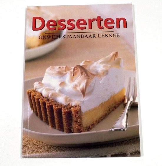 DESSERTEN, Boeken, Kookboeken, Verzenden