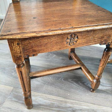 Stoel (2) - Eik - Lyre stoelen 2 1e kavel