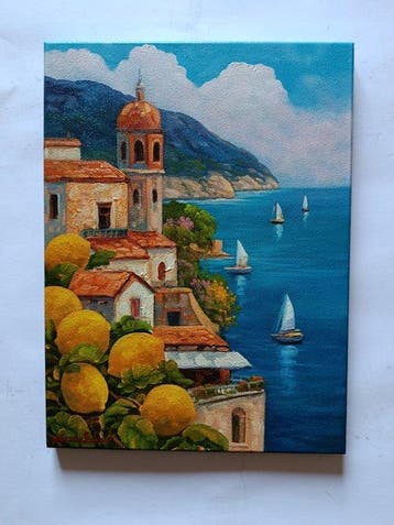 Gabriele Fabris (1958) - Borgo sul Lago