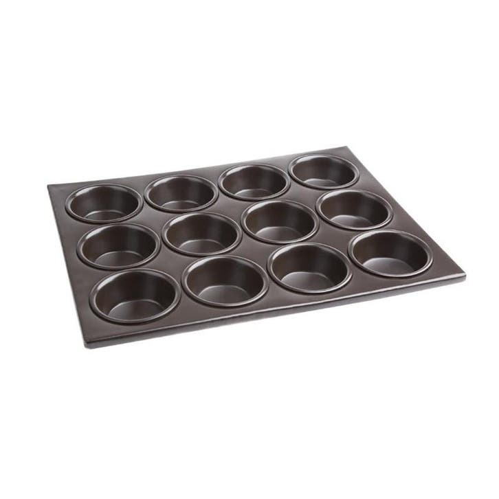 Bakvorm aluminium met anti kleef | Cap. 12 muffins |, Articles professionnels, Horeca | Équipement de cuisine, Envoi