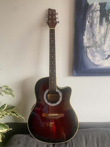 SHERWOOD - Ovation Style - - Elektro-akoestische gitaar -, Nieuw