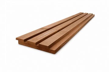 Thermowood Vuren Triple Rhombus Gevelbekleding Wandbekleding, Bricolage & Construction, Bois & Planches, Ophalen of Verzenden