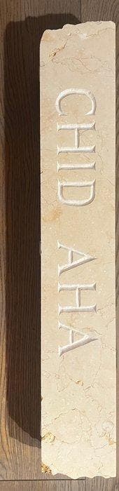 marmo - Alfredo Rapetti Mogol (1961) - Sculpture, Chid aha -, Antiek en Kunst, Antiek | Overige Antiek